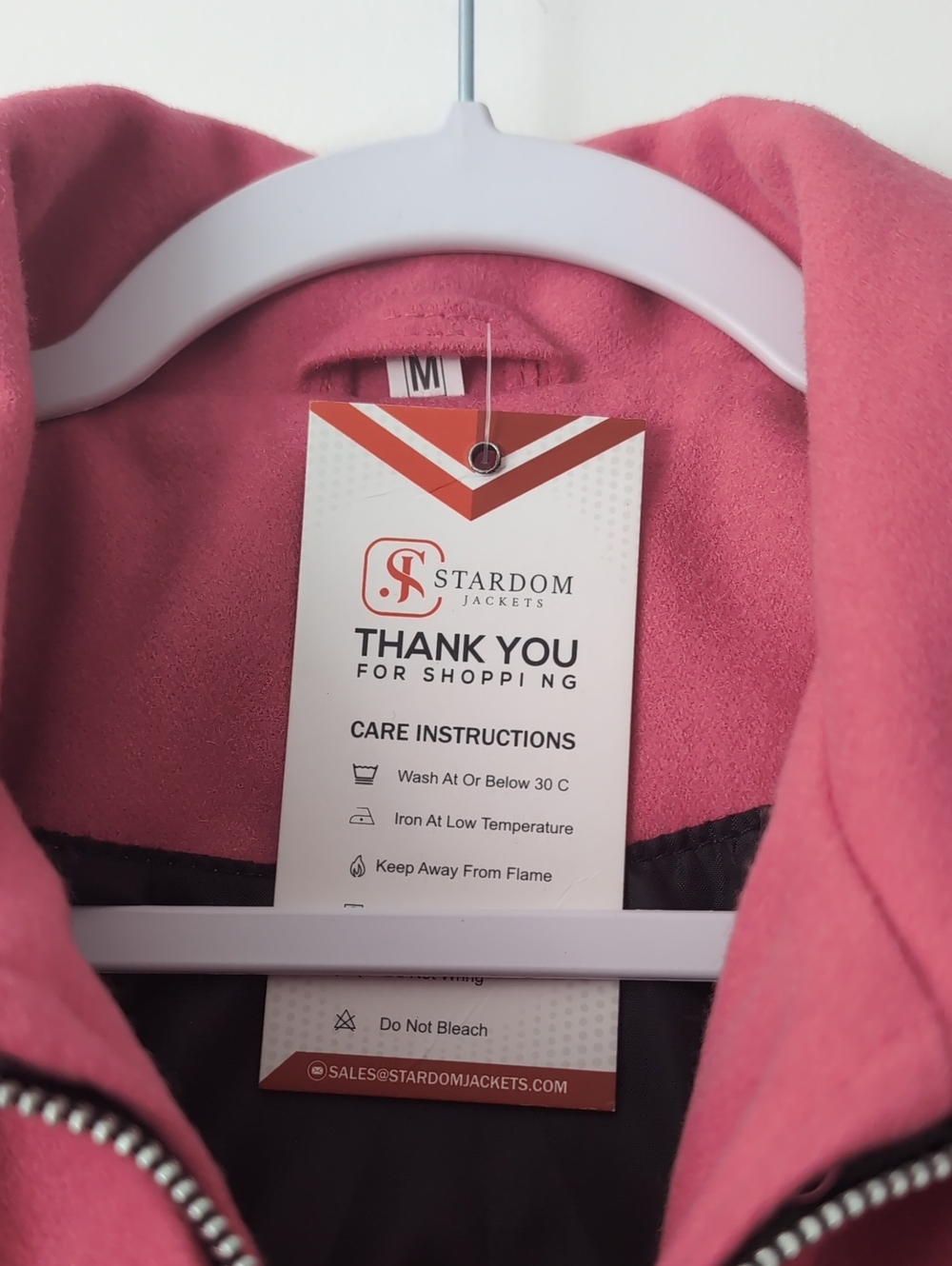 NWT Jordan Firstman Hot Pink Jacket - Picture 5 of 9